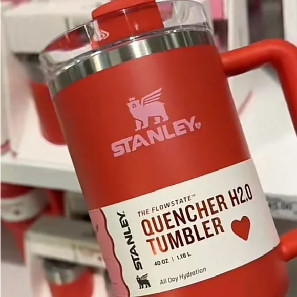 Brand New Stanley, Valentines Day Target red limited edition, 2024 40oz Cup